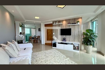 Sala de apartamento à venda com 4 quartos, 105m² em Buritis, Belo Horizonte