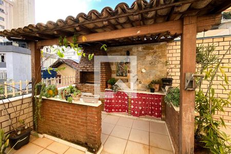 Churrasqueira de apartamento à venda com 3 quartos, 160m² em Alto Barroca, Belo Horizonte