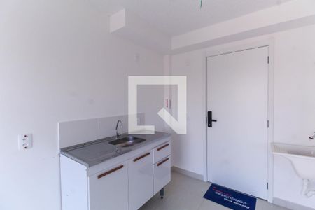 Sala/Cozinha de apartamento para alugar com 1 quarto, 27m² em Brás, São Paulo