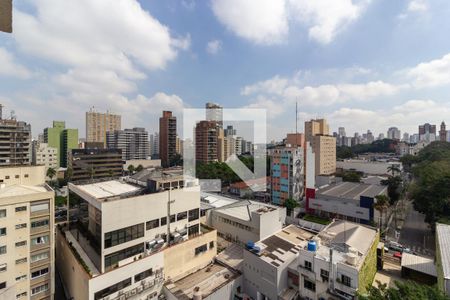 Vista/Varanda de kitnet/studio para alugar com 1 quarto, 33m² em Pinheiros, São Paulo