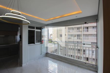 Sala de apartamento à venda com 3 quartos, 105m² em Aeroporto, Belo Horizonte