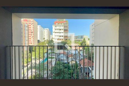 Varanda de kitnet/studio à venda com 1 quarto, 34m² em Cerqueira César, São Paulo