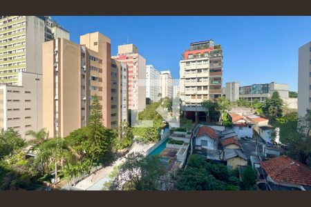 Varanda de kitnet/studio à venda com 1 quarto, 34m² em Cerqueira César, São Paulo