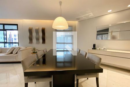 Sala de Jantar de apartamento à venda com 4 quartos, 195m² em Funcionários, Belo Horizonte