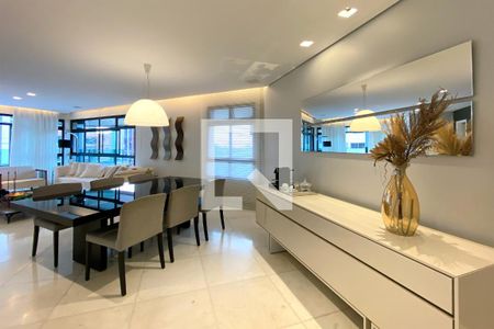 Sala de Jantar de apartamento à venda com 4 quartos, 195m² em Funcionários, Belo Horizonte