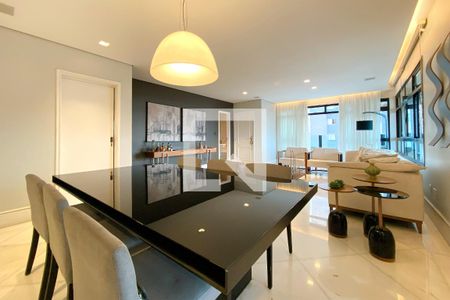 Sala de Jantar de apartamento à venda com 4 quartos, 195m² em Funcionários, Belo Horizonte