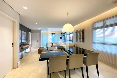 Sala de Jantar de apartamento à venda com 4 quartos, 195m² em Funcionários, Belo Horizonte