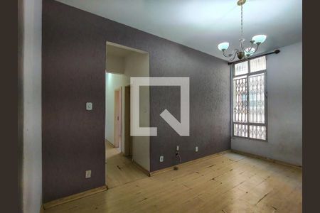 Sala de apartamento à venda com 2 quartos, 60m² em Rio Comprido, Rio de Janeiro