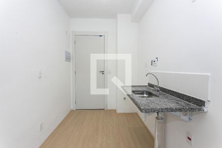 Cozinha de kitnet/studio para alugar com 1 quarto, 24m² em Tatuapé, São Paulo