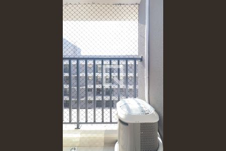 Varanda da Sala/cozinha de kitnet/studio para alugar com 1 quarto, 28m² em Pinheiros, São Paulo