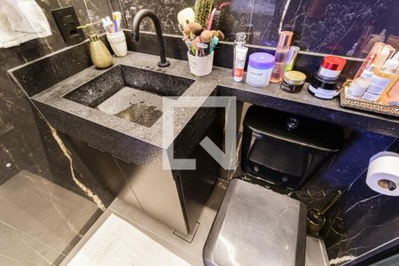 Banheiro de kitnet/studio à venda com 1 quarto, 26m² em Vila Olímpia, São Paulo