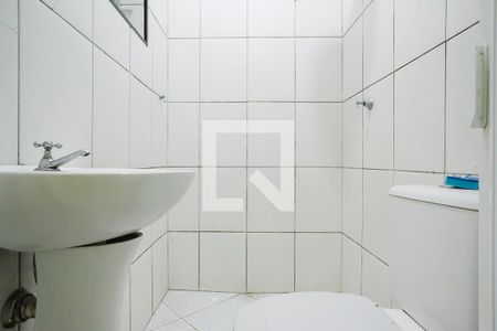 Banheiro de kitnet/studio à venda com 1 quarto, 32m² em Vila Palmares, São Caetano do Sul