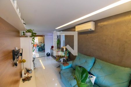 Sala de apartamento à venda com 3 quartos, 129m² em Rio do Ouro, Niterói