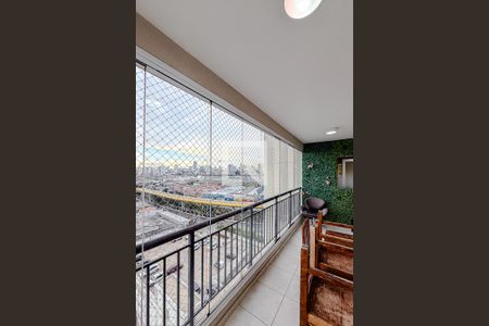 Varanda da Sala de apartamento à venda com 2 quartos, 68m² em Ipiranga, São Paulo