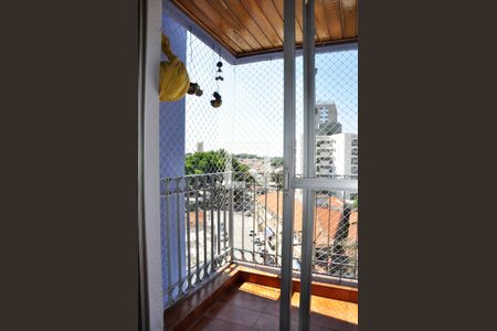 Detalhe - Varanda da Sala e Sala de Jantar de apartamento à venda com 3 quartos, 60m² em Vila Mangalot, São Paulo