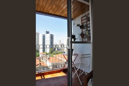 Detalhe - Varanda da Sala e Sala de Jantar de apartamento à venda com 3 quartos, 60m² em Vila Mangalot, São Paulo