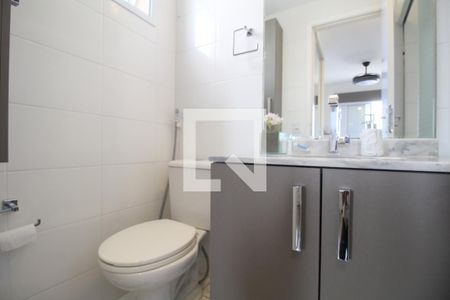 Banheiro suíte  de apartamento para alugar com 1 quarto, 72m² em Fazenda Morumbi, São Paulo