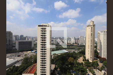 Vista da Varanda de apartamento para alugar com 3 quartos, 156m² em Jardim Fonte do Morumbi, São Paulo