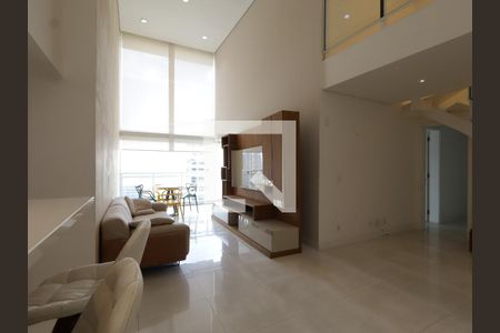 Sala de apartamento para alugar com 3 quartos, 156m² em Jardim Fonte do Morumbi, São Paulo