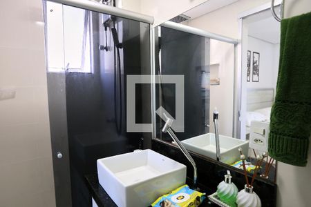 Banheiro da Suíte de apartamento para alugar com 3 quartos, 70m² em Santa Cruz, Belo Horizonte