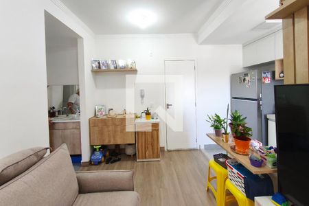 Sala de apartamento à venda com 1 quarto, 45m² em Parque Industrial, Campinas