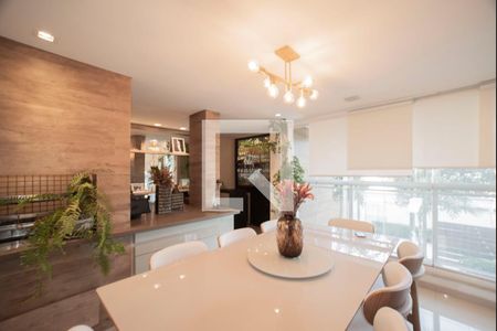 Sala de Jantar/Espaço gourmet de apartamento à venda com 4 quartos, 300m² em Vila Clementino, São Paulo