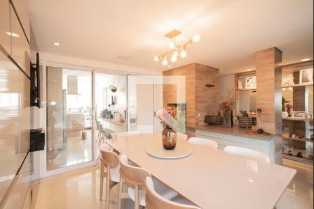 Sala de Jantar/Espaço gourmet de apartamento à venda com 4 quartos, 300m² em Vila Clementino, São Paulo