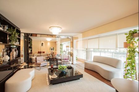 Sala de apartamento à venda com 4 quartos, 300m² em Vila Clementino, São Paulo