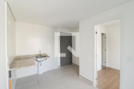 Sala/Cozinha/área de serviço de apartamento para alugar com 1 quarto, 26m² em Jardim São Paulo, São Paulo