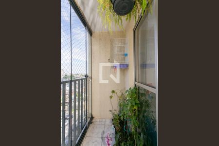 Varanda da Sala  de apartamento à venda com 2 quartos, 56m² em Jardim Norma, São Paulo