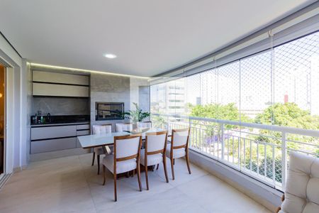 Varanda gourmet de apartamento à venda com 4 quartos, 135m² em Vila Cruzeiro, São Paulo