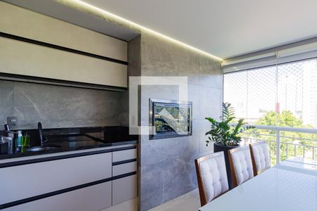 Varanda gourmet de apartamento à venda com 4 quartos, 135m² em Vila Cruzeiro, São Paulo