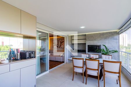 Varanda gourmet de apartamento à venda com 4 quartos, 135m² em Vila Cruzeiro, São Paulo