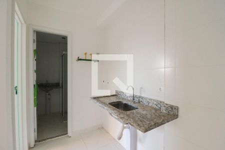 Sala/Cozinha de apartamento para alugar com 1 quarto, 26m² em Vila Pauliceia, São Paulo