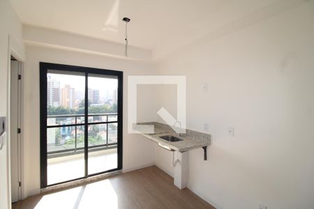 Sala / Cozinha de kitnet/studio para alugar com 1 quarto, 26m² em Vila Dom Pedro Ii, São Paulo