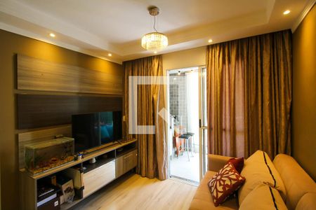 Sala de apartamento à venda com 3 quartos, 75m² em Parque São Lucas, São Paulo