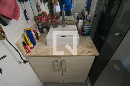 Banheiro da Suíte de apartamento à venda com 3 quartos, 75m² em Parque São Lucas, São Paulo