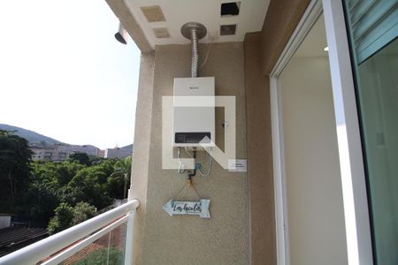 Varanda de apartamento para alugar com 1 quarto, 37m² em Taquara, Rio de Janeiro