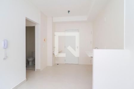 Sala/Cozinha de apartamento à venda com 2 quartos, 33m² em Fazenda Aricanduva, São Paulo