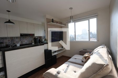 Sala  de apartamento para alugar com 2 quartos, 41m² em Jardim Taboao, São Paulo