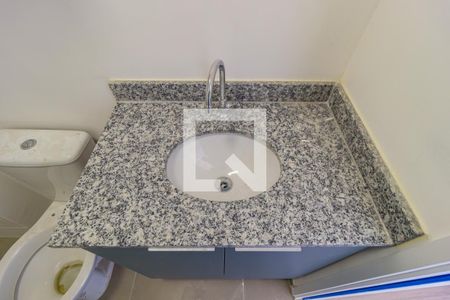 Detalhe - Banheiro de kitnet/studio para alugar com 1 quarto, 29m² em Mooca, São Paulo