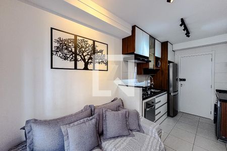 Sala de apartamento à venda com 1 quarto, 34m² em Belenzinho, São Paulo