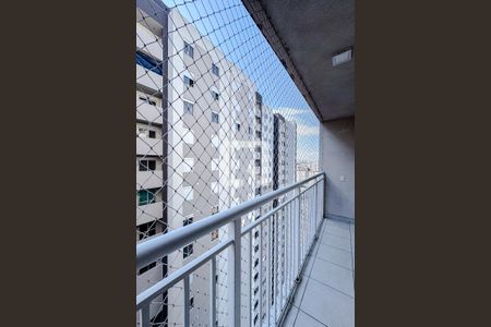 Varanda da Sala de apartamento à venda com 1 quarto, 34m² em Belenzinho, São Paulo