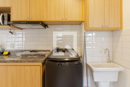 Sala/cozinha de apartamento para alugar com 2 quartos, 40m² em Vila Olímpia, São Paulo
