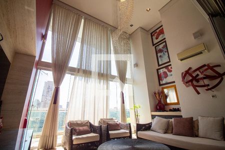 Sala de apartamento à venda com 3 quartos, 210m² em Cidade Monções, São Paulo