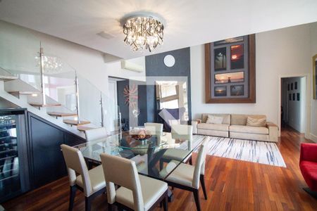 Sala de Jantar de apartamento à venda com 3 quartos, 210m² em Cidade Monções, São Paulo