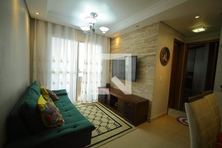 Sala de apartamento à venda com 2 quartos, 55m² em Conjunto Residencial Pombeva, São Bernardo do Campo