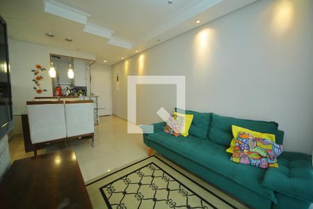 Sala de apartamento à venda com 2 quartos, 55m² em Conjunto Residencial Pombeva, São Bernardo do Campo
