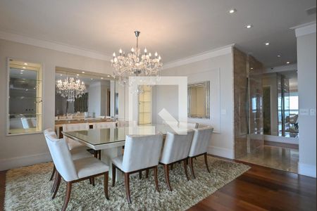 Sala de Jantar de apartamento à venda com 3 quartos, 281m² em Vila Andrade, São Paulo
