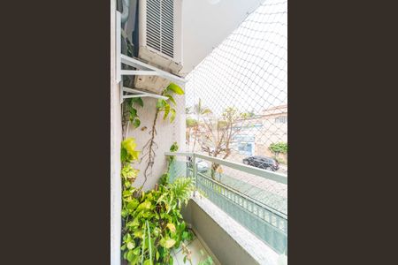 Varanda da Sala de casa à venda com 3 quartos, 189m² em Vila Alzira, Santo André